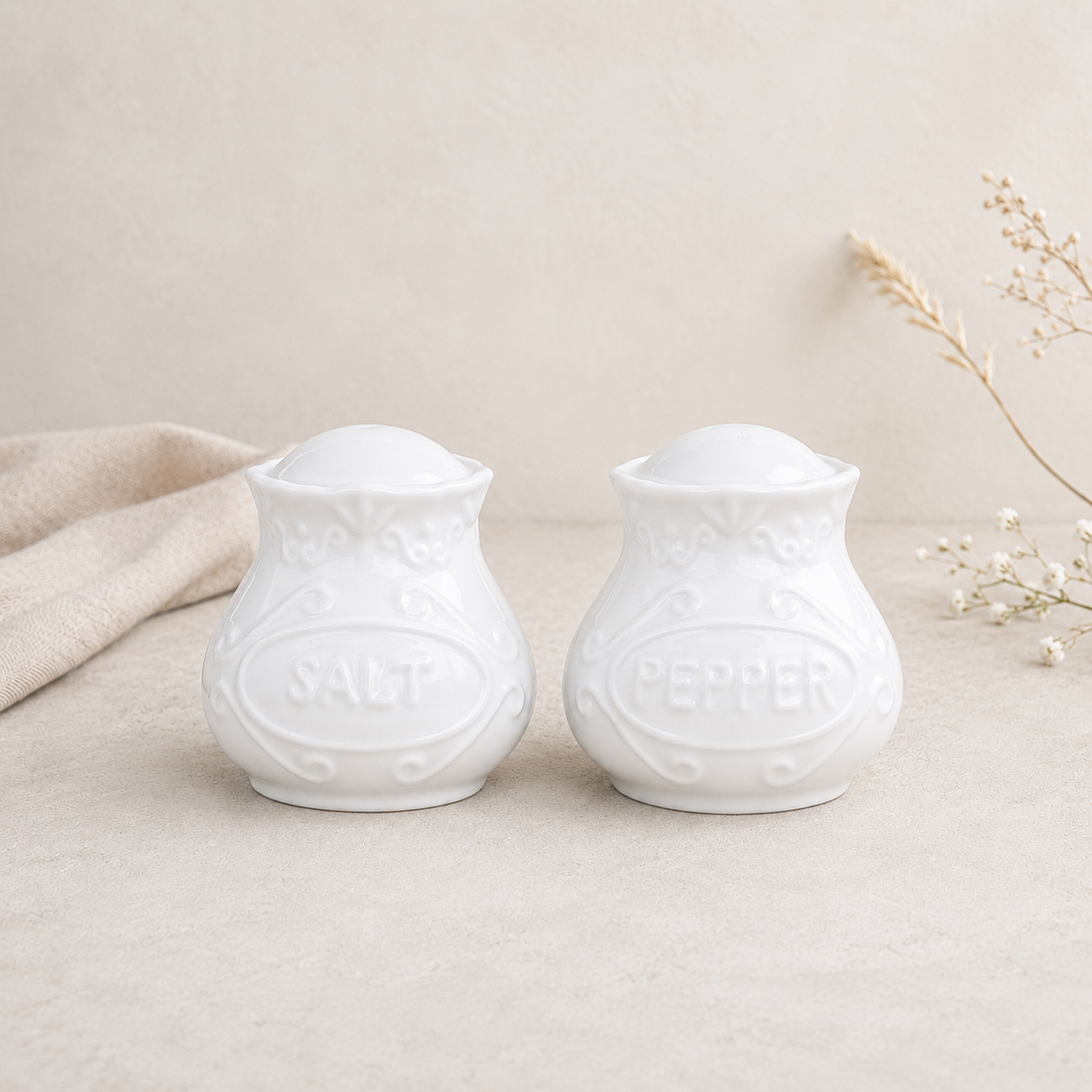 Porcelánová slánka a pepřenka Provence