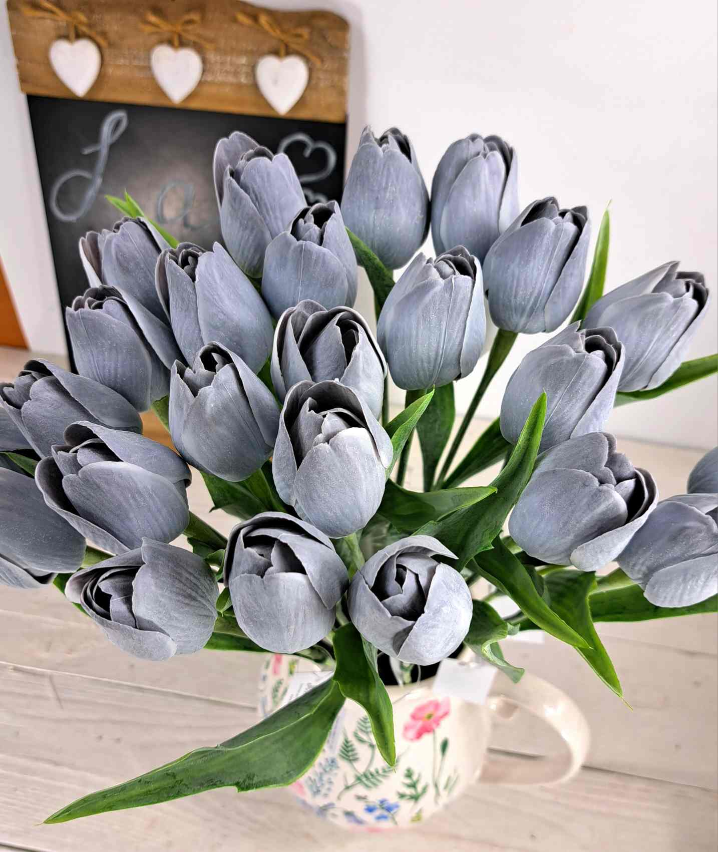 Tulipán - 1 ks - šedý