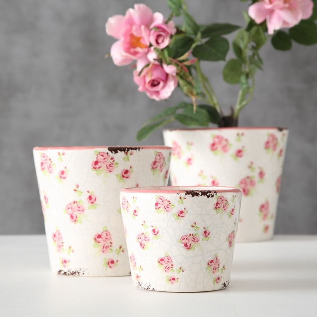 Keramický květník Rosie 8 cm - nejmenší