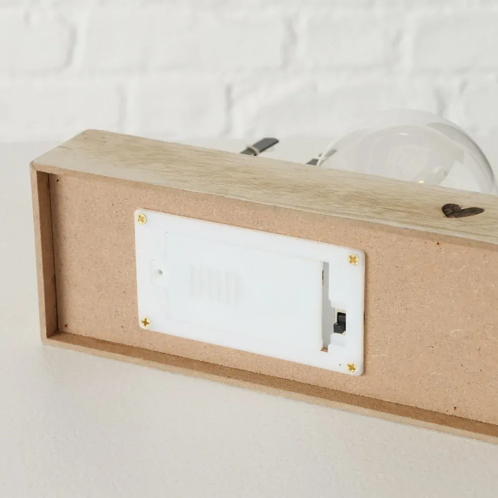 LED nápis LOVE/HOME 30 cm