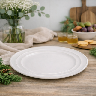 Keramický dezertní talíř Creme 22 cm
