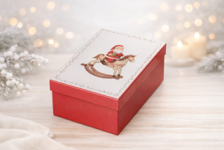 Kartonová krabice s Ježíškem 18,5 cm