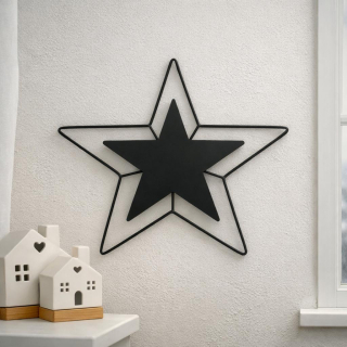 LED svítící hvězda 42 cm