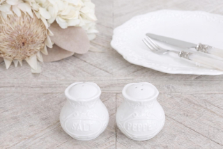 Porcelánová slánka a pepřenka Provence